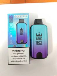 vape BANG Best Seller Wholesaler Disposable Pen 18K Puffs E-cigarette 500mAh 12 Flavors 0% 2% 3% 5% Capacity Coil 25ml OEM china factory Display Eliquid Vape Pen Ecig