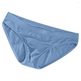Underpants Sexy Underwear Men Transparent Ultra-Thin Breathable See Briefs Male Ice Briefss High Elastic Thin Comfortable Panties