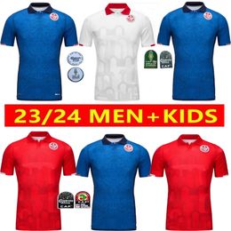 Tunisia Soccer Jerseys 2024 25 Home Away Third Football Shirts MSAKNI HANNIBAL MAALOUL SLITI KHENISSI Men Uniforms Kits top