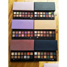 Eye Shadow High Quality Brand Makeup Palette 14Colors Limited Eyeshadow With Brush Drop Delivery Health Beauty Eyes Dhgor