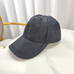 New men's designer Baseball hat woman fashion for luxury snapback Golf Sun cap Classic Letter summer canvas Adjustable high quality truck hat wholesale