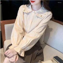 Women's Blouses Women Shirts And Luxury Long Sleeve Fashion Woman Blouse 2024 Clothing Korea Stylish Shirt