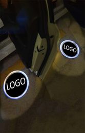 for Suzuki for Subaru 2PCS LED Car Door Welcome Light Laser Projector Logo Shadow Light Carstyling Car Interior Decoration Light3483290