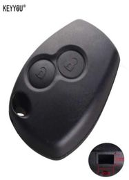 KEYYOU Without Blade 2 Buttons Car Key Shell Remote Fob Cover Case For Renault Dacia Modus Clio 3 Twingo Kangoo 23508961