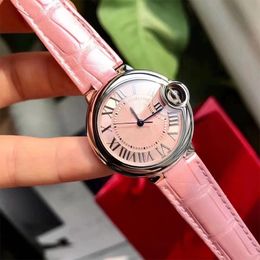Men's and Women's Designer Blue Balloon Stainless Steel Automatic Mechanical High Quality Size 42mm 36mm 33mm Fashion Couple Sports Watch Gift 87