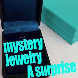 Luxury jewelry box necklace box bracelet box rings box tf box bangle box for jewelry mystery box jewelry for women mens jewelry Buyer specified jewelry