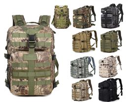 Outdoor Sports Tactical Camo Molle 35L Camouflage Backpack Pack Bag Rucksack Knapsack Assault Combat NO110347620835