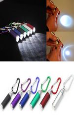 Mini Pocket LED Flashlights Portable Keychain Keyring Handy LED Light Camping Flashlight Torch Lamp Lights c8527312191