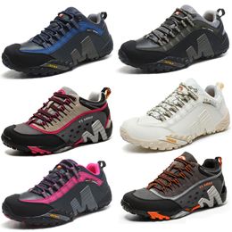 new Men Climbing Hiking Shoes Work Safety Shoes Trekking Mountain Boots Non-slip Wear-resistant Breathable Outdoor Gear Sneaker size 39-45