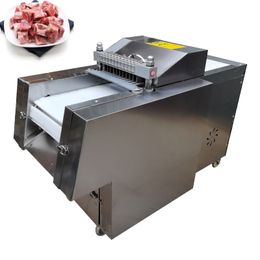 Commercial Automatic Dicing Machine Stainless Steel Meat Dicer Micro Frozen Meat Chicken Cutting Machine Meat Slicer