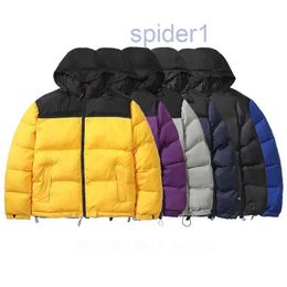 Jacket Winter Down Jacket Men Puffer Jackets Hooded Thick Coats Mens Women Couples Parka Winters Coat Stand Collar Contrast Color Matching S-4xl KEOP