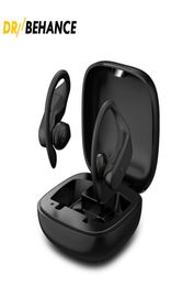 Wireless headphones earbuds Power Pro B10 Bluetooth 50 earphones with charging case for sports Earhook7539482