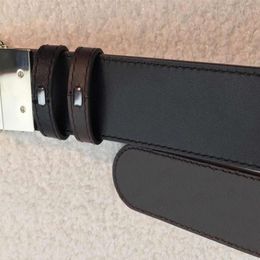 quality black defined print genuine leather reversible buckle women belt with box men designers belts men belts designer 309y
