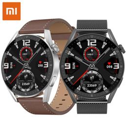 Watches Xiaomi NFC Smart Watch 2022 New Men Business Smartwatch GPS Moverment Track Bluetooth Call Wireless Charging Fitness Bracelet