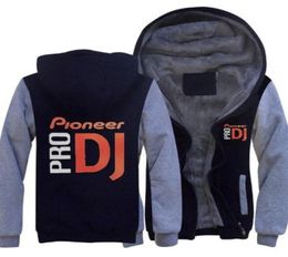 2019 winter hoody pioneerpro dj Men women Warm Thicken Hoodies autumn clothes sweatshirts Zipper jacket fleece hoodie streetwear2650467