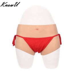 Costume Accessories Realistic Vagina Transgender Fake Pussy Cosplay Silicone Crossdressing Shemale Pants