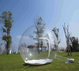 3M Inflatable Bubble House Large DIY House Outdoor Games Home Backyard Camping Transparent Tent for Children with Air Blower4534993