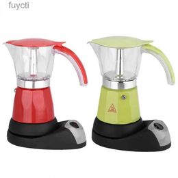 Coffee Makers 300ml/6 Cups 480W Electric Moka Pot Detachable Kitchen Stovetop Coffee Maker YQ240122