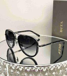 Designer Fashion sunglasses for women and men online store DITA frog mirror titanium frame MODEL:DRX-2031 With Original Box 90C5