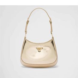 Shoulder Designer Bags Cleo Handbags Classic Flap Underarm Hobo Bags Quality Golden Genuine Leather Fashion Brand Lady Whole H1843