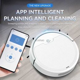 Robot Vacuum Cleaners 2024 New Multifunctional Household APP Remote Contol Super Quiet Smart Sweeping Robot Intelligent Home Sweeping Vacuum Cleaner