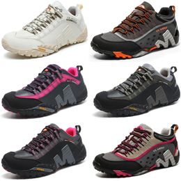 2024 Hiking Shoes Men Mountain Climbing Shoes Outdoor Sneakers Top Quality Tourism Jogging Trekking Sneakers Non-slip Classics Shoes
