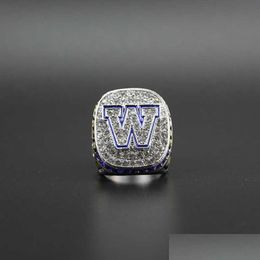 Band Rings Cfl Winnipeg Blue Bomber Football Grey Cup Championship Ring Drop Delivery Jewelry Dhawl