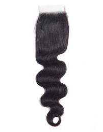 Indian Remy Hair Lace Closure For Different Size 4x4 13x4 13x6 100 Human Virgin Hair3984724