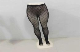 Sexy Mesh Long Stockings For Women Luxury Womens Letters Tights Net Stocking Ladies Wedding Party Pantyhose9573290