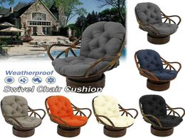 CushionDecorative Pillow Swivel Rocker Cushion Washable Home Furniture Seat Mat Thicken Pad Chair Modern Outdoor Decor Floor6612576