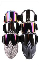 Men Women Ski Snowboard Snowmobile Goggles Snow Winter Windproof Skiing Glasses Motocross Sunglasses With Face Mask7415909