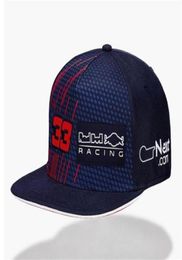 New F1 racing hat Verstappen fully embroidered logo 33 team sun hat7322304