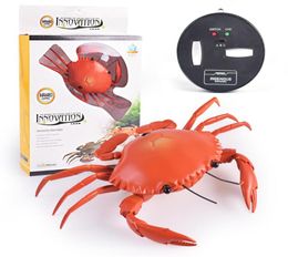 Wireless Infrared Remote Control Crab Electric Kid Toy RC Animals Prank Joke Trickery Creative Christmas Birthday Boy Gift 22678250