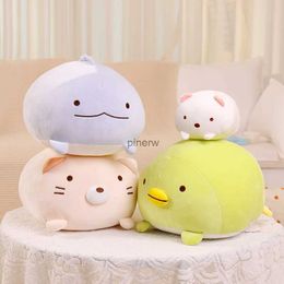 Plush Dolls Kawaii Corner Bio Pillow Japanese Animation Sumikko Gurashi Plush Toy Stuffed Doll Soft Cartoon Children Girl Valentine Gift