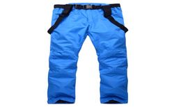 Newly Ski Snow Pants Windproof Warm Waterproof Trousers for Women Men Outdoor Winter BF88 Online shopping7808072