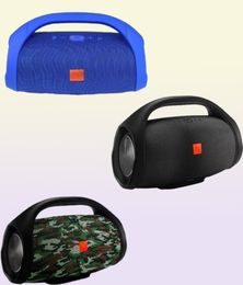 Boombox Bluetooth Speaker Stere 3D HIFI Subwoofer Hands 6000MAH Outdoor Portable Stereo Subwoofers With Retail Box5741708