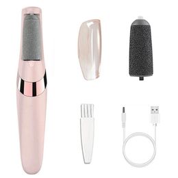 Files 2023 New Electric Foot Grinder Skin Hard Rupture Skin Trimmer Dead Skin Foot Pedicure Rechargeable Foot Care Tool Remover Callus