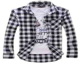 Fashion Men Vintage Shirts Plaid Cheque Long Sleeve Shirt Slim Fit Shirts for Men High Quality Men039s Clothing Shirts M2XL4613515