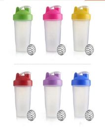 Sports bottle Shaker Mixer Bottle Plastic Shaker bottle Sports Fitness Leakproof Shaker water Bottles Portable Outdoor Athlete Cup6740812