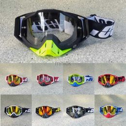 Outdoor Eyewear Foxiss 100 Goggles Fox Man22 Different Colour CombinationsMotocross Glasses Motorcycle MTB ATV Cycling Racing Off-Road Goggles 240122