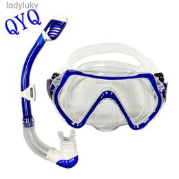 Diving Masks Professional swimming waterproof soft silicone glasses swimming glasses anti-fog UV goggles for children diving maskL240122