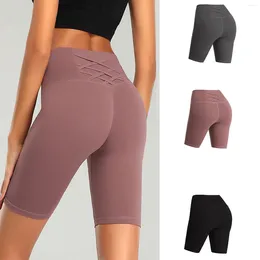 Women's Shorts Women High Waisted Tight Yoga Pockets Push Up Short Leggings Booty Gym Clothes Sports Workout Athletic