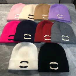 Beanies 2024 Luxury Designer Skull Caps Fashion Design Knit Hats With Logo 100%Woolen Cap Letter Unisex Men Women