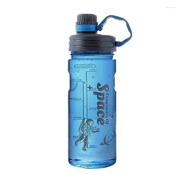 Water Bottles Litre Sports Transparent Plastic Cup BPA Free Bottle Portable Outdoor Travel Drinkware Jug