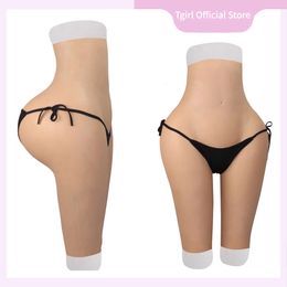 Costume Accessories Cosplay Shorts Silicone Enhancement Fifth Pants Hip Lifter with Fake Vagina for Crossdresser Transgender Drag Queen Party
