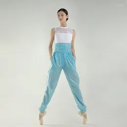 Stage Wear Ballet Pants Adult High Waist Dance Practise Outing Training Running Sport Fashionable Dancewear Weight Loss Warm Up