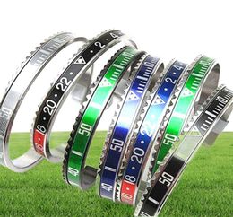 Two Mix Colour Cuff Jewellery Woman Multifunctional Speedometer Power Bracelet Vners Watch Cuff Jewellery Man Italian Speedometer Brace5899822