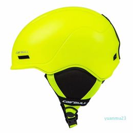 Ski Helmets Wholesale New 6 Color Skiing Helmet Hat Autumn And Winter Adt Male Women Snow Sports Saftly Drop Delivery Outdoors Protect Dhf8B