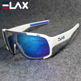 ELAX Frameless Foreign Trade Windproof Fashion Cycling Glasses 4 Lens Set Special Coating Outdoor Sports Windshields