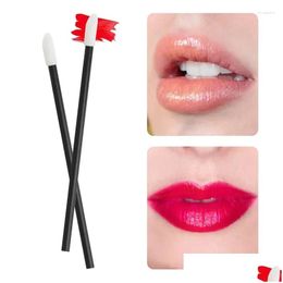 Makeup Brushes 50 Pcs Disposable Lip Brush Eyelash Mascara Applicator Lipstick Makeups Lash Extension Wands Set Cosmetic Make Up Tools Otzlx